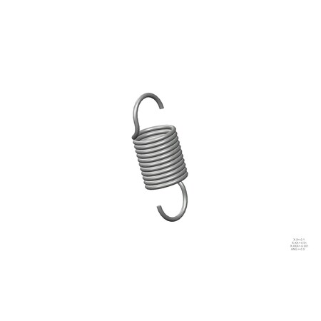 Approved Vendor Extension Spring, O=1.109, L= 2.19, W= .111 G609962201